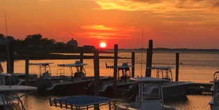 Sunset on Barnstable Harbor